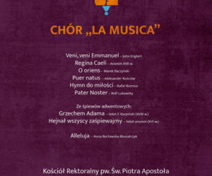 Chór La Musica i Ekumeniczny Festiwal ADVENTUS [AUDIO]