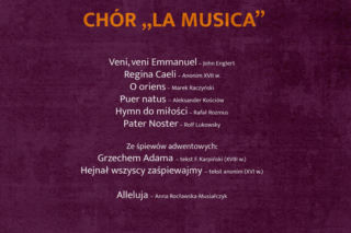Chór La Musica i Ekumeniczny Festiwal ADVENTUS [AUDIO]