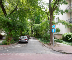 Uliczka Glogera obecnie. Lato 2026