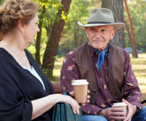 Barwy szczęścia odc. 3327. Józefina Rawiczowa (Elżbieta Jarosik), Tolek Koszyk (Marek Siudym)