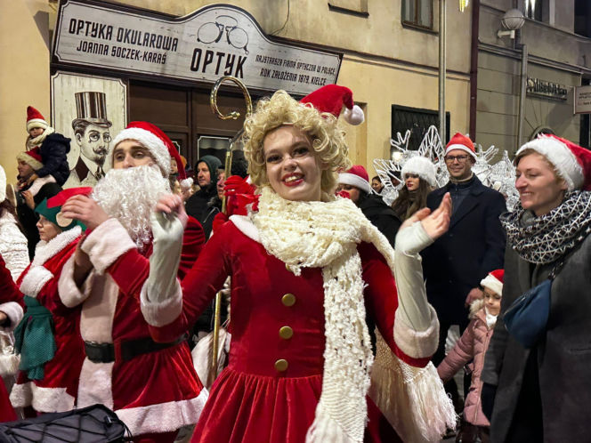Orszak Świętego Mikołaja rozpoczął Magiczny Grudzień w Kielcach!