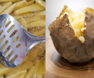 Pieczone ziemniaki zamiast frytek