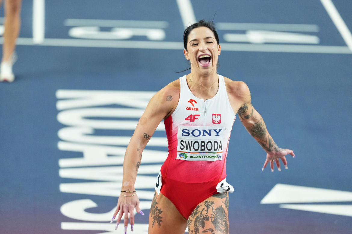 Halowe Mistrzostwa Świata w Lekkoatletyce Kujawy Pomorze 26 w Toruniu: Zdjęcia kibiców i zawodników z soboty, 2. dnia imprezy