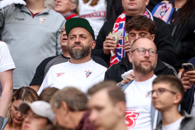 Górnik Zabrze - Lech Poznań: Zdjęcia kibiców i zawodników z meczu 8. kolejki PKO BP Ekstraklasy