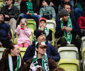 Lechia Gdańsk - Raków Częstochowa; Zdjęcia kibiców z meczu 30. kolejki PKO BP Ekstraklasy