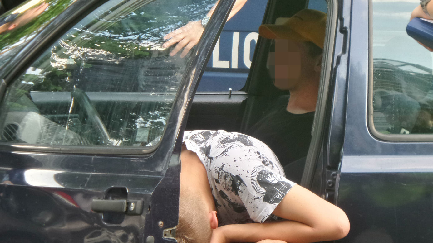 Pijany nastolatek spowodował wypadek