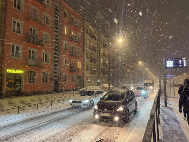 Atak zimy w Warszawie