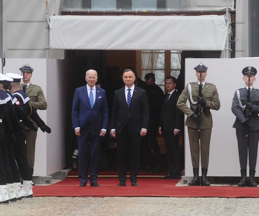 Joe Biden w Pałacu Prezydenckim