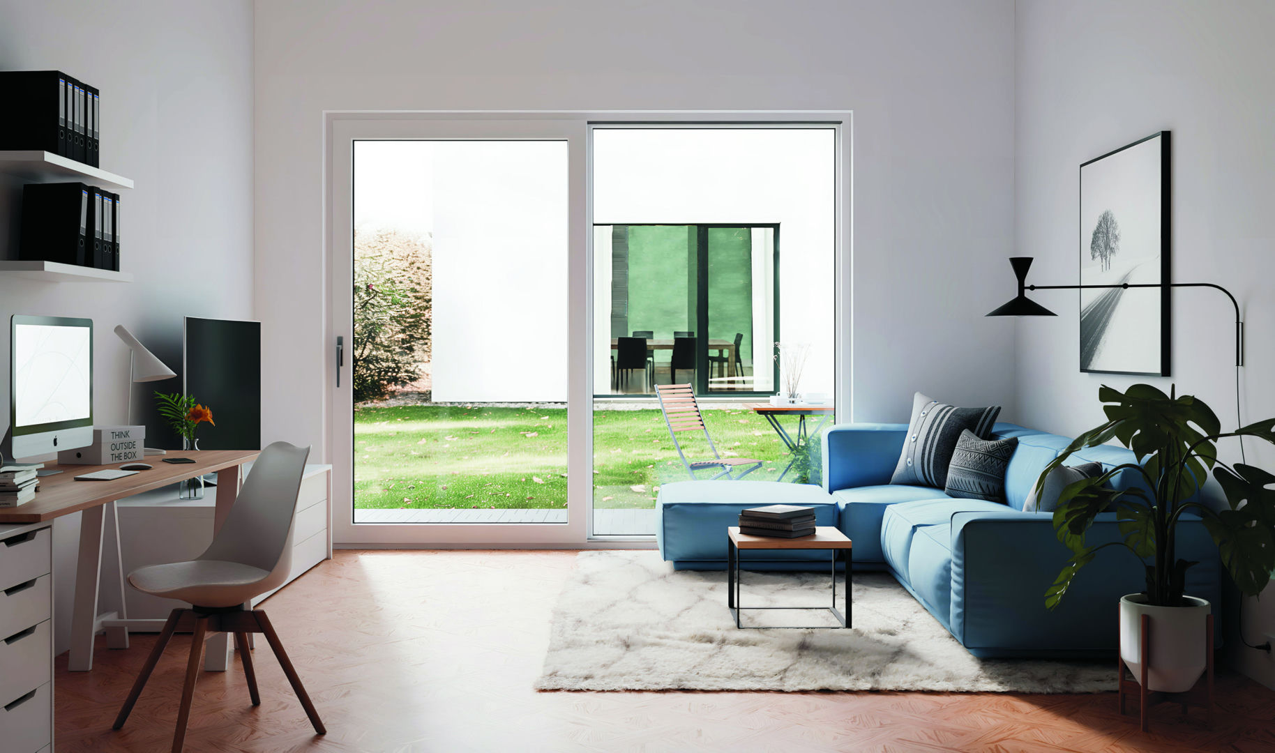 Drzwi przesuwne wnętrze_VEKA Polska