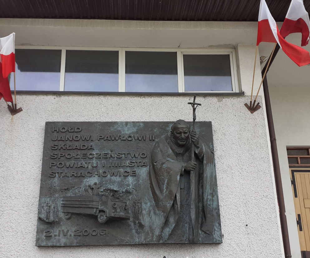 Tablica JP II Starachowice