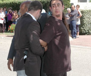 Atak na prezydenta Nicolasa Sarkozy'ego