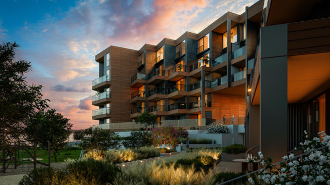 Portico Marina nad Zegrzem - wizualizacja nowej inwestycji