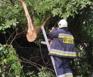 Strażacy usuwają skutki nawalnic nad Podkarpackiem