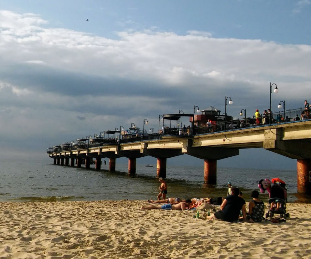 Plaża w Międzyzdrojach