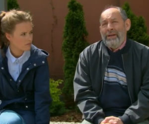M jak miłość odc. 1076. Ala (Olga Frycz), Stefan (Zbigniew Waleryś)