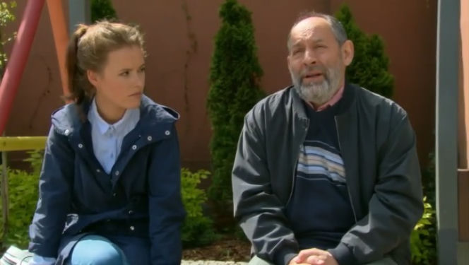 M jak miłość odc. 1076. Ala (Olga Frycz), Stefan (Zbigniew Waleryś)
