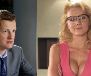 M jak miłość. Piotrek (Marcin Mroczek), Olga (Katarzyna Grabowska)