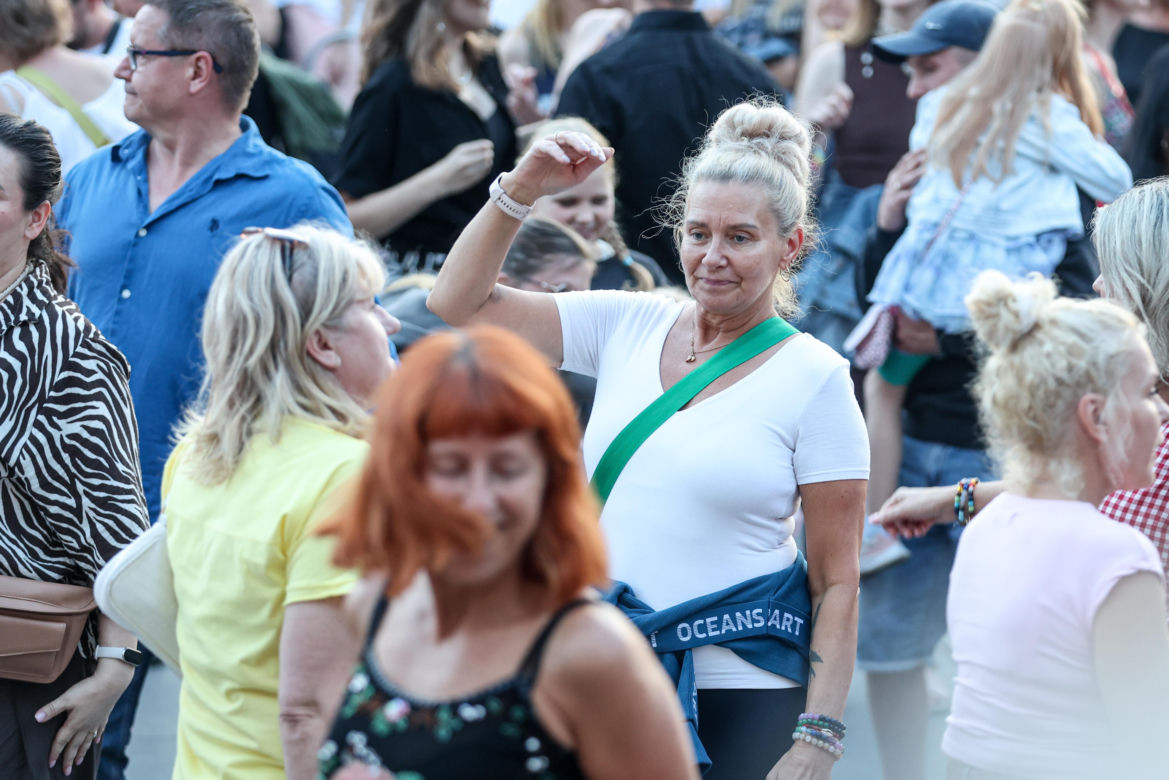 Potańcówka w Katowicach na Rynku "Roztańczony Wyspiański"