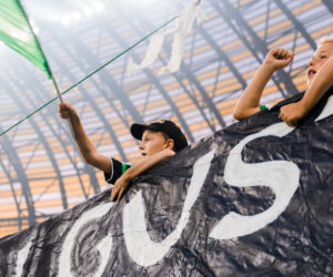 Kibice na meczu Lechia - Brøndby [ZDJĘCIA]