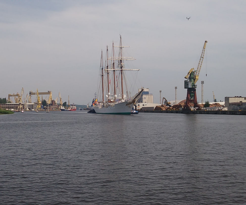 Juan Sebastian de Elcano zawinął do Szczecina