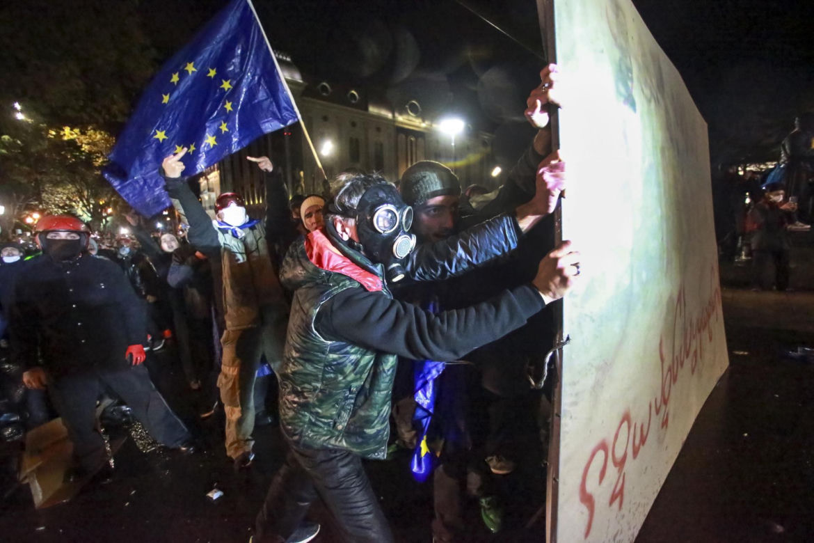 Protest w Gruzji. Masowe zatrzymania! 