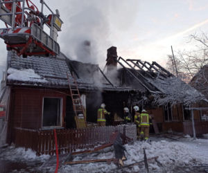 Supraśl. Tragiczny pożar domu [18.01.2021]