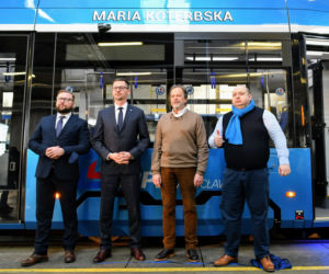Wrocławskie tramwaje z patronami. Pierwszym została Maria Koterbska 