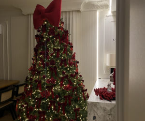 Zamiast gwiazdy na choince - kokarda XXL!