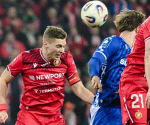 Widzew Łódź - Lech Poznań: Zdjęcia kibiców i zawodników z meczu 24. kolejki PKO BP Ekstraklasy