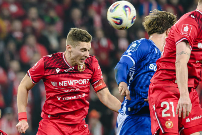 Widzew Łódź - Lech Poznań: Zdjęcia kibiców i zawodników z meczu 24. kolejki PKO BP Ekstraklasy