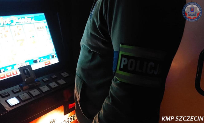 Nielegalny hazard w centrum Szczecina