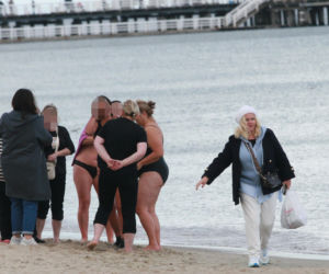 Morsy dorwały Joannę Kurowską na plaży