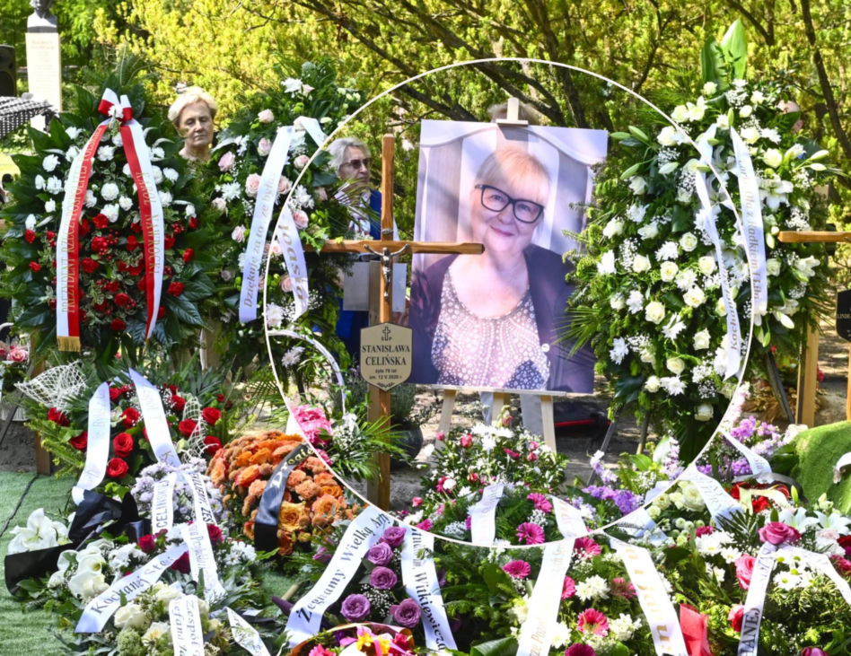 Stanisława Celińska - pogrzeb
