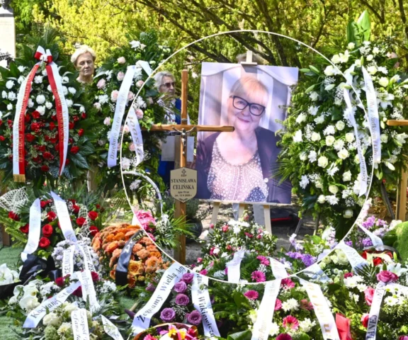 Niezwykły widok na grobie Stanisławy Celińskiej