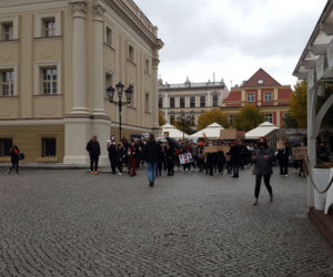 Idą lwice na ulice. Mieszkańcy Leszna znów protestują