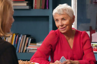 Barwy szczęścia, odc. 3349. Wanda (Maja Barełkowska), Krystyna Złota (Hanna Bieluszko)