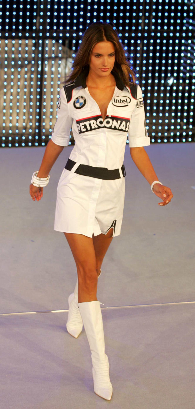 Robert Kubica i modelka Alessandra Ambrosio