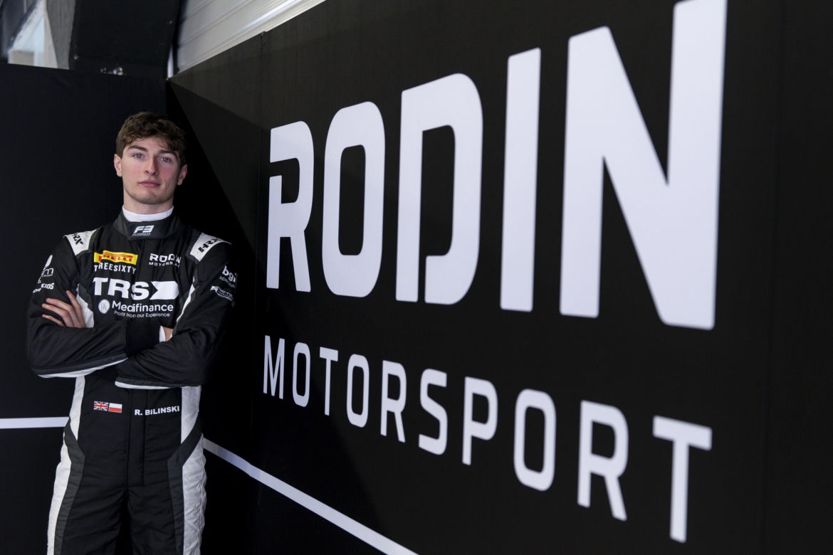 Roman Biliński, kierowca Rodin Motorsport w Formule 3