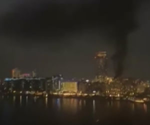 Szokujące zdjęcia i filmy z Dubaju. Turyści uciekają