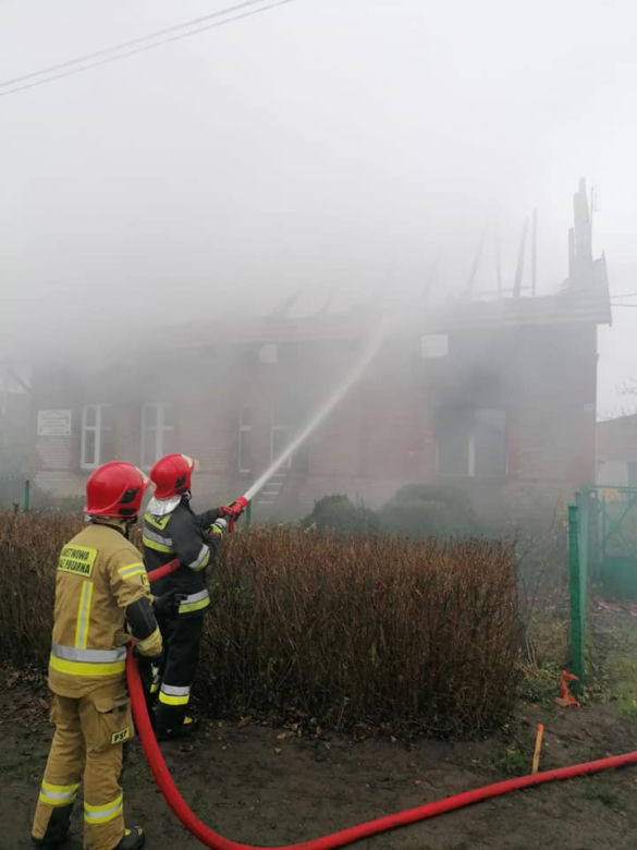 Pożar w Gostkowie koło Torunia. 12 zastępów straży w akcji