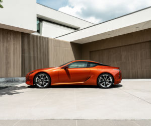 Lexus LC w kolorze Blazing Carnelian