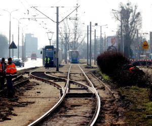 MPK Wrocław remontuje torowisko na ul. Kutnowskiej