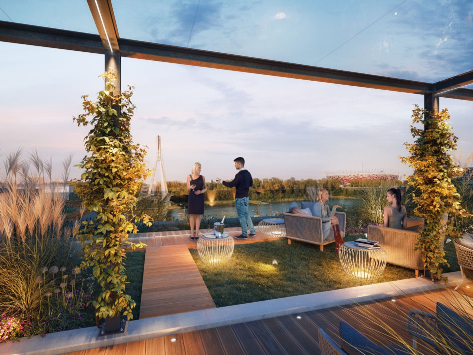 Flisac Apartamenty Powiśle projektu FS&P Arcus Mariusza Ścisło