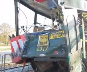 WROCŁAW: Zderzenie trzech TRAMWAJÓW, 21 osób RANNYCH 