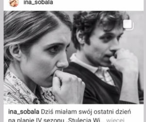 Stulecie Winnych: Marcin Franc (Michał junior), Ina Sobala (Agnieszka)
