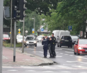 Szaleniec na ulicach Świnoujścia