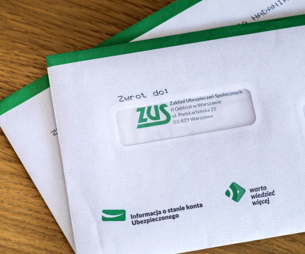 ZUS wysyła pisma do milionów osób. W dokumencie znajdują się kluczowe dane