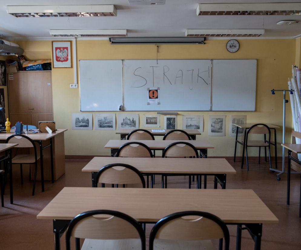 Strajk nauczycieli w całej Polsce
