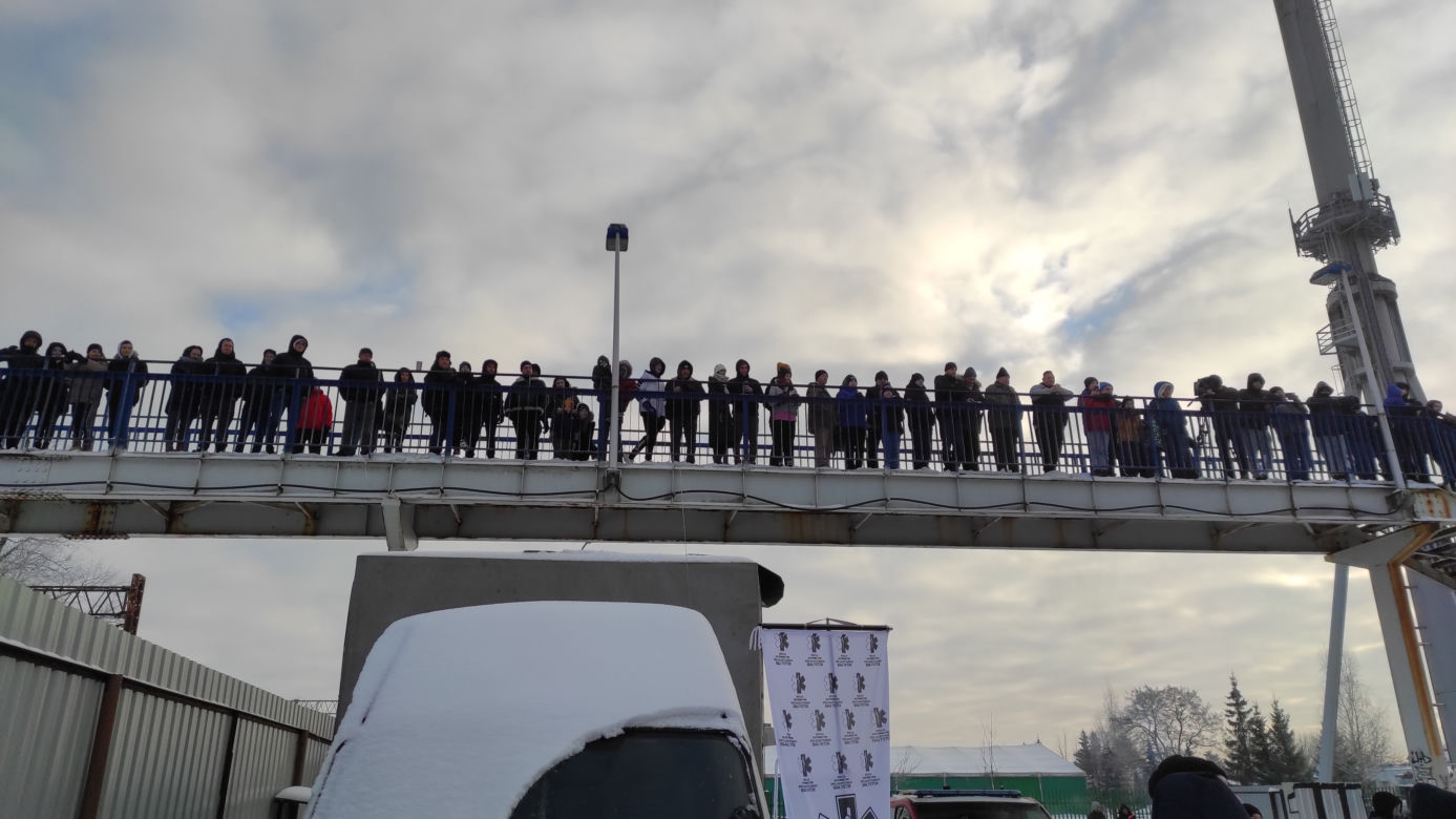 Białystok. Charytatywny Wrak Race Uniwerstal [18.12.2022]