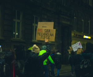 Protest kobiet we Wrocławiu